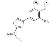 4-(4-methoxy-3,5-dimethylphenyl)thiophene-2-carboxamide