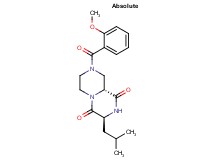 (3S,9aR)-3-isobutyl-8-(2-methoxybenzoyl)tetrahydro-2H-pyrazino[1,2-a]pyrazine-1,4(3H,6H)-dione