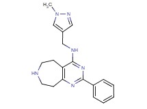 N-[(1-methyl-1H-pyrazol-4-yl)methyl]-2-phenyl-6,7,8,9-tetrahydro-5H-pyrimido[4,5-d]azepin-4-amine