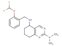 N~5~-[2-(difluoromethoxy)benzyl]-N~2~,N~2~-dimethyl-5,6,7,8-tetrahydro-2,5-quinazolinediamine