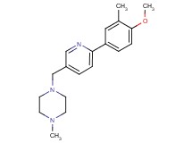 1-{[6-(4-methoxy-3-methylphenyl)pyridin-3-yl]methyl}-4-methylpiperazine