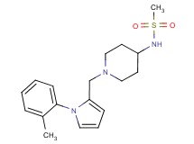N-(1-{[1-(2-methylphenyl)-1H-pyrrol-2-yl]methyl}piperidin-4-yl)methanesulfonamide