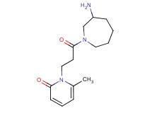 1-[3-(3-amino-1-azepanyl)-3-oxopropyl]-6-methyl-2(1H)-pyridinone hydrochloride