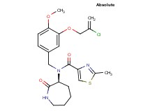 N-{3-[(2-chloro-2-propen-1-yl)oxy]-4-methoxybenzyl}-2-methyl-N-[(3S)-2-oxo-3-azepanyl]-1,3-thiazole-4-carboxamide