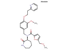 5-(methoxymethyl)-N-{3-methoxy-4-[2-(2-pyridinyl)ethoxy]benzyl}-N-[(3S)-2-oxo-3-azepanyl]-2-furamide