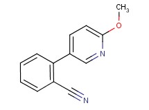 2-(6-methoxypyridin-3-yl)benzonitrile