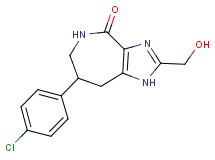 7-(4-chlorophenyl)-2-(hydroxymethyl)-5,6,7,8-tetrahydroimidazo[4,5-c]azepin-4(1H)-one