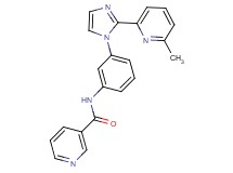 N-{3-[2-(6-methylpyridin-2-yl)-1H-imidazol-1-yl]phenyl}nicotinamide