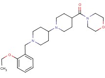 1'-(2-ethoxybenzyl)-4-(4-morpholinylcarbonyl)-1,4'-bipiperidine