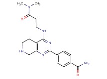 4-(4-{[3-(dimethylamino)-3-oxopropyl]amino}-5,6,7,8-tetrahydropyrido[3,4-d]pyrimidin-2-yl)benzamide