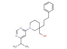 [1-(6-isopropylpyrimidin-4-yl)-3-(3-phenylpropyl)piperidin-3-yl]methanol