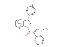 (2R*,3R*,6R*)-3-(4-fluorophenyl)-5-[(1-methyl-1H-indazol-3-yl)carbonyl]-1,5-diazatricyclo[5.2.2.0~2,6~]undecane