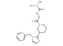 N,N-dimethyl-N'-(2-oxo-2-{3-[1-(pyridin-2-ylmethyl)-1H-imidazol-2-yl]piperidin-1-yl}ethyl)urea
