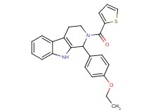 1-(4-ethoxyphenyl)-2-(2-thienylcarbonyl)-2,3,4,9-tetrahydro-1H-beta-carboline