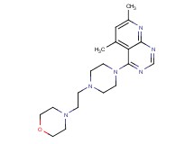 5,7-dimethyl-4-[4-(2-morpholin-4-ylethyl)piperazin-1-yl]pyrido[2,3-d]pyrimidine