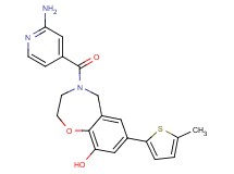 4-(2-aminoisonicotinoyl)-7-(5-methyl-2-thienyl)-2,3,4,5-tetrahydro-1,4-benzoxazepin-9-ol