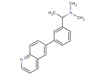 N,N-dimethyl-1-(3-quinolin-6-ylphenyl)ethanamine