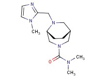 (1R*,5R*)-N,N-dimethyl-6-[(1-methyl-1H-imidazol-2-yl)methyl]-3,6-diazabicyclo[3.2.2]nonane-3-carboxamide