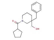 [3-benzyl-1-(cyclopentylcarbonyl)-3-piperidinyl]methanol