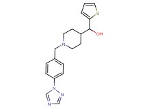 2-thienyl{1-[4-(1H-1,2,4-triazol-1-yl)benzyl]piperidin-4-yl}methanol
