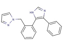 1-[2-(4-phenyl-1H-imidazol-5-yl)benzyl]-1H-pyrazole