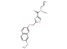 N-allyl-2-{[(7-methoxy-2-naphthyl)oxy]methyl}-N-methyl-1,3-oxazole-4-carboxamide