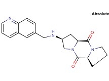 (2S,5aS,10aS)-2-[(6-quinolinylmethyl)amino]octahydro-5H,10H-dipyrrolo[1,2-a:1',2'-d]pyrazine-5,10-dione