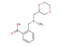 2-{[(1,4-dioxan-2-ylmethyl)(methyl)amino]methyl}benzoic acid