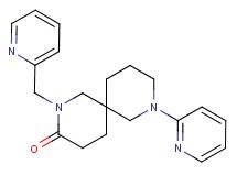 8-(2-pyridinyl)-2-(2-pyridinylmethyl)-2,8-diazaspiro[5.5]undecan-3-one
