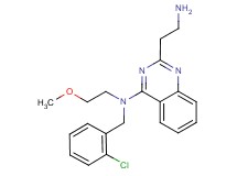 2-(2-aminoethyl)-N-(2-chlorobenzyl)-N-(2-methoxyethyl)-4-quinazolinamine dihydrochloride