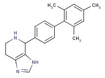 4-(2',4',6'-trimethylbiphenyl-4-yl)-4,5,6,7-tetrahydro-3H-imidazo[4,5-c]pyridine