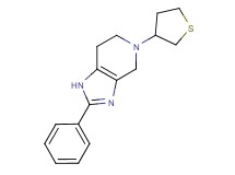 2-phenyl-5-(tetrahydro-3-thienyl)-4,5,6,7-tetrahydro-1H-imidazo[4,5-c]pyridine