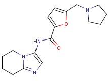 5-(pyrrolidin-1-ylmethyl)-N-(5,6,7,8-tetrahydroimidazo[1,2-a]pyridin-3-yl)-2-furamide