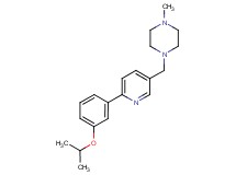 1-{[6-(3-isopropoxyphenyl)pyridin-3-yl]methyl}-4-methylpiperazine