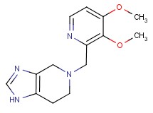 5-[(3,4-dimethoxypyridin-2-yl)methyl]-4,5,6,7-tetrahydro-1H-imidazo[4,5-c]pyridine