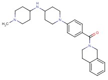 1-[4-(3,4-dihydro-2(1H)-isoquinolinylcarbonyl)phenyl]-N-(1-methyl-4-piperidinyl)-4-piperidinamine