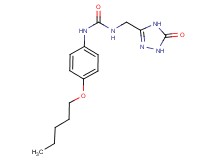 N-[(5-oxo-4,5-dihydro-1H-1,2,4-triazol-3-yl)methyl]-N'-[4-(pentyloxy)phenyl]urea