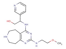 2-({2-[(2-methoxyethyl)amino]-6,7,8,9-tetrahydro-5H-pyrimido[4,5-d]azepin-4-yl}amino)-2-pyridin-3-ylethanol