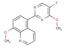 5-(5-fluoro-4-methoxypyrimidin-2-yl)-8-methoxyquinoline