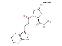(2S,4R)-4-amino-N-methyl-1-[3-(4,5,6,7-tetrahydro-1H-indazol-3-yl)propanoyl]pyrrolidine-2-carboxamide