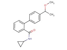 N-cyclopropyl-4'-(1-methoxyethyl)biphenyl-2-carboxamide