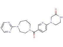 4-{5-[(4-pyrimidin-2-yl-1,4-diazepan-1-yl)carbonyl]pyridin-2-yl}piperazin-2-one