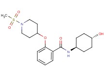 N-(trans-4-hydroxycyclohexyl)-2-{[1-(methylsulfonyl)-4-piperidinyl]oxy}benzamide