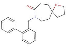 8-(2-biphenylylmethyl)-1-oxa-8-azaspiro[4.6]undecan-9-one