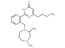 6-butyl-2-{2-[(2,4-dimethyl-1,4-diazepan-1-yl)methyl]phenyl}pyrimidin-4(3H)-one