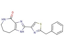 2-(2-benzyl-1,3-thiazol-4-yl)-5,6,7,8-tetrahydroimidazo[4,5-c]azepin-4(1H)-one