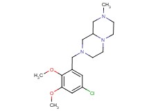 2-(5-chloro-2,3-dimethoxybenzyl)-8-methyloctahydro-2H-pyrazino[1,2-a]pyrazine