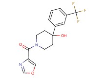 1-(1,3-oxazol-4-ylcarbonyl)-4-[3-(trifluoromethyl)phenyl]-4-piperidinol