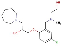 1-azepan-1-yl-3-(4-chloro-2-{[(2-hydroxyethyl)(methyl)amino]methyl}phenoxy)propan-2-ol