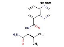 N-[(1S)-1-(aminocarbonyl)-2-methylpropyl]-5-quinoxalinecarboxamide